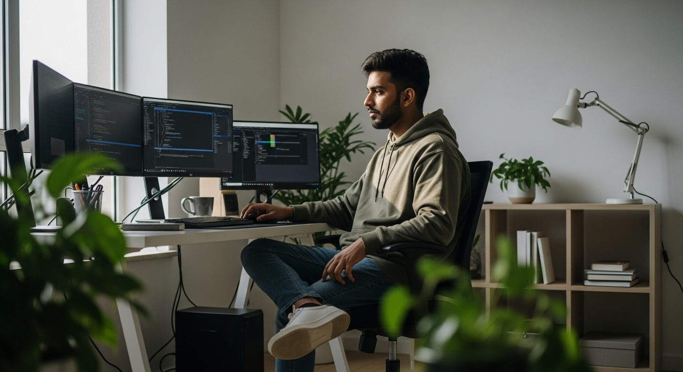 Home studio in Mumbai
